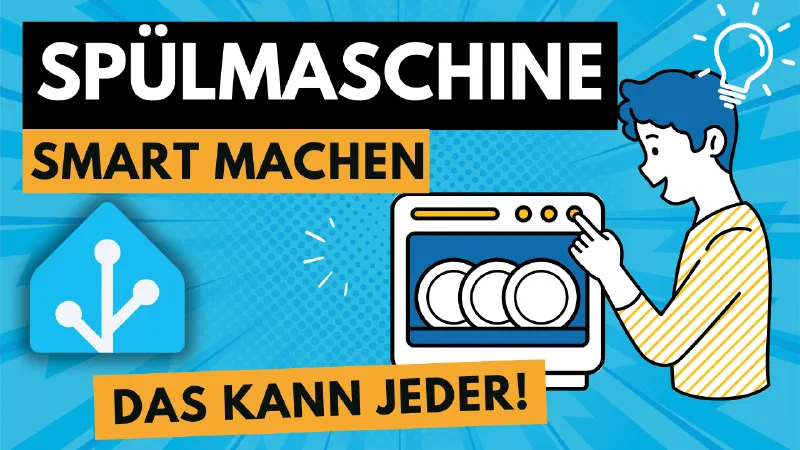 Jeden Geschirrspüler smart machen – ohne Cloud & Umbau