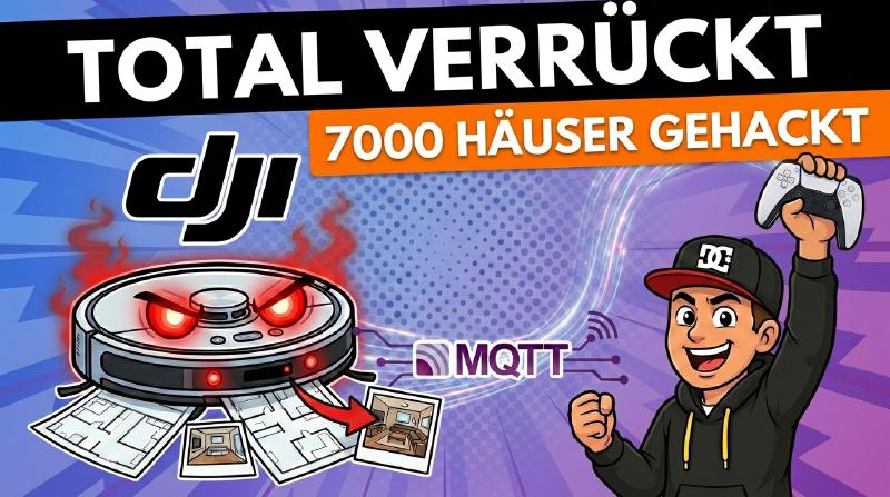 Featured image of post DJI-Saugroboter gehackt: 7000 fremde Wohnzimmer offen
