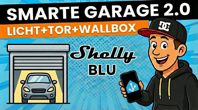 Featured image of post Smarte Garage mit Shelly Blue: Tor, Licht & Automationen