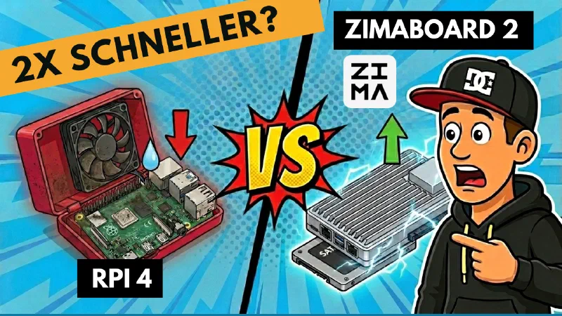 Vom Raspberry Pi zum ZimaBoard: das hat mich überrascht