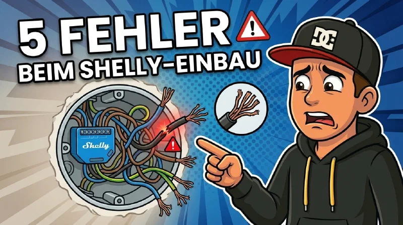 Shelly-Installation: 5 Fehler, die fast jeder macht